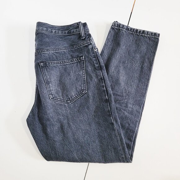 Everlane OS Boyfriend Regular Washed Black Jeans - Size 27 - Picture 5 of 13